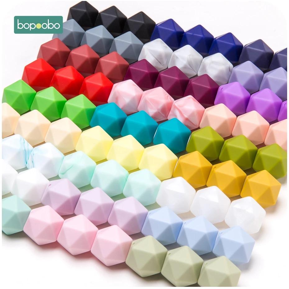 Bopoobo 10pcs 14mm ٰ Ǹ   Teether -ģȭ  BPA     ü   ǰ